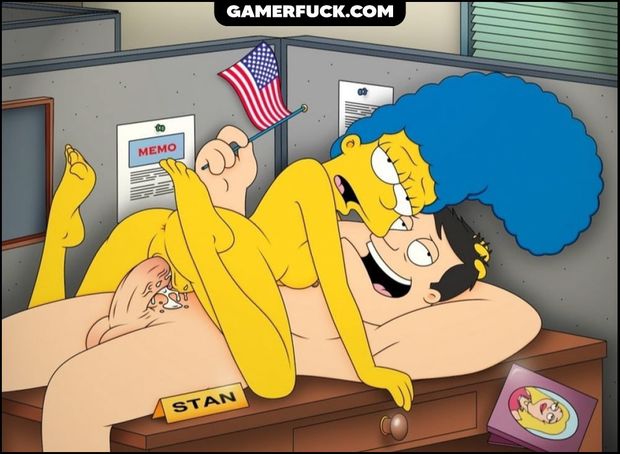 Marge Simpson Fucked by American Dad