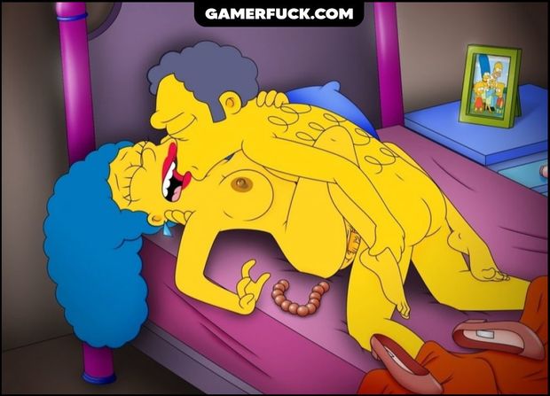 Moe Szyslak Gives Cock to Marge Simpson