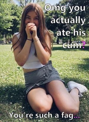 She didn't think you'd actually do it