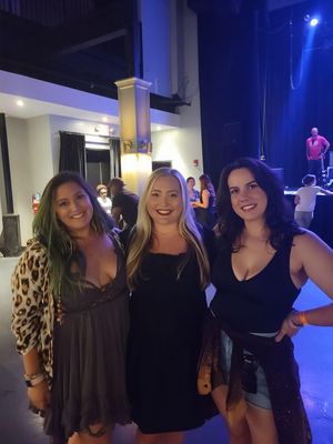 Gal on the left: “Her tits look so much better than mine”