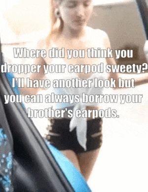 my lil brother dropped or lost quite a few things that day my girlfriend was visiting