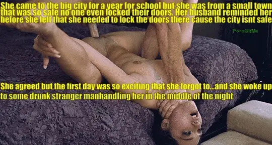 she learned the lesson, and it'll be even more important to keep the apartment safe after she has the baby that the stranger pumped into her