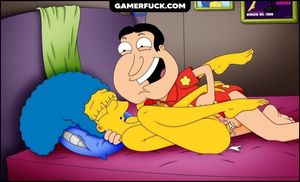 Marge Simpson Fucked by Glenn Quagmire