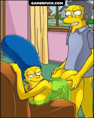 Moe Fuck Marge when Homer is at Work