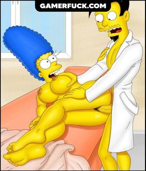 Marge Got her Medicine from Doctor Nick Riviera