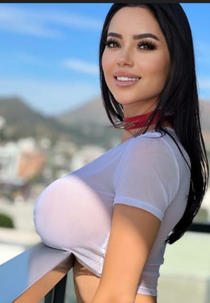 Just resting her tits, I guess