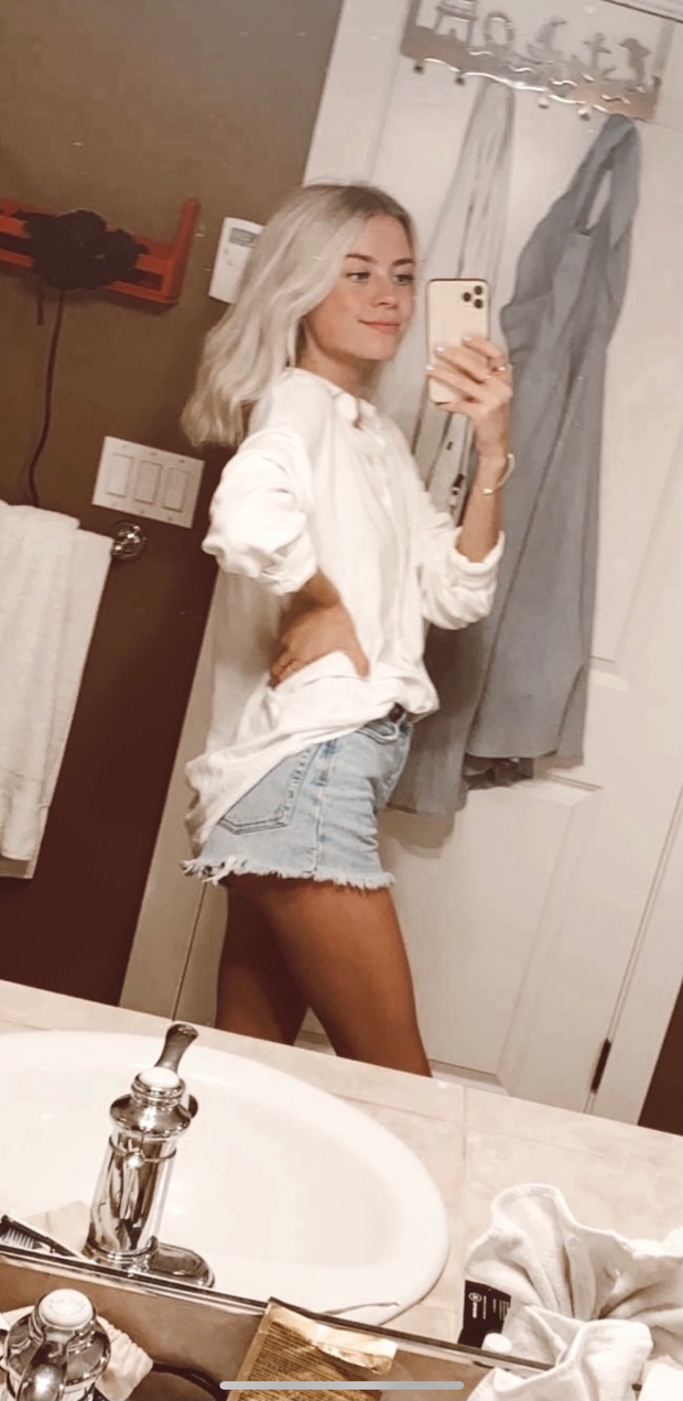 College classmate. You dating her or taking her for a one night stand?