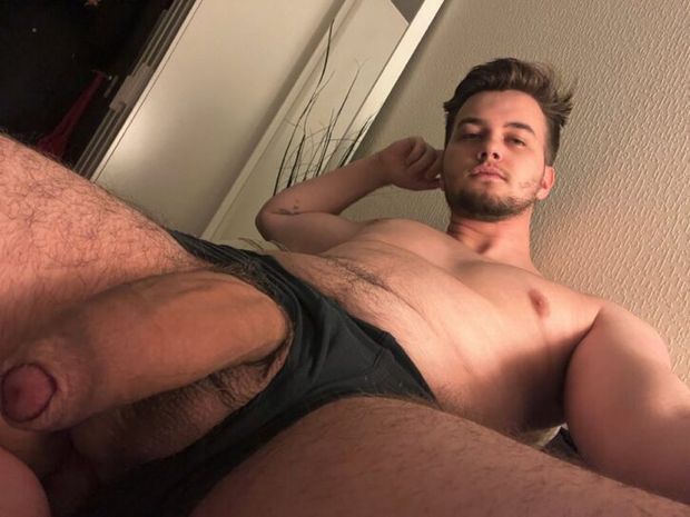 Uncut Cock in Your Face!