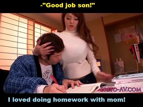 Homework w mom