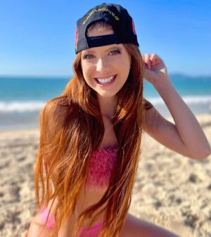 Julia in ball cap