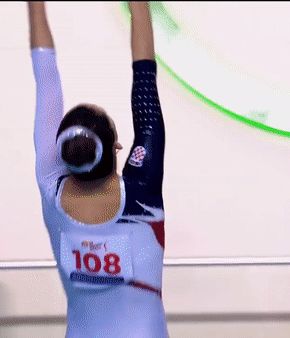 Christina Zwicker Balance Beam