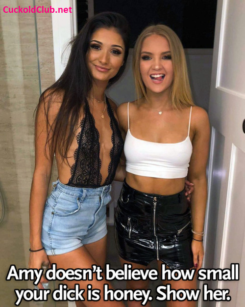 Show her Friend your small dick