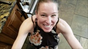 Heather is still excited to suck cock