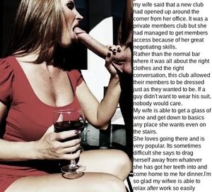 wife wine after work