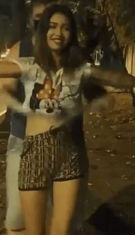 Hot teen pantsed in public