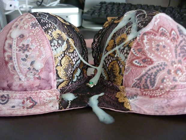 Cum on Empty Bra