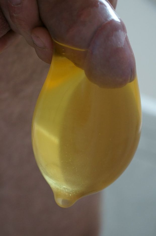 Pee Filled Condom