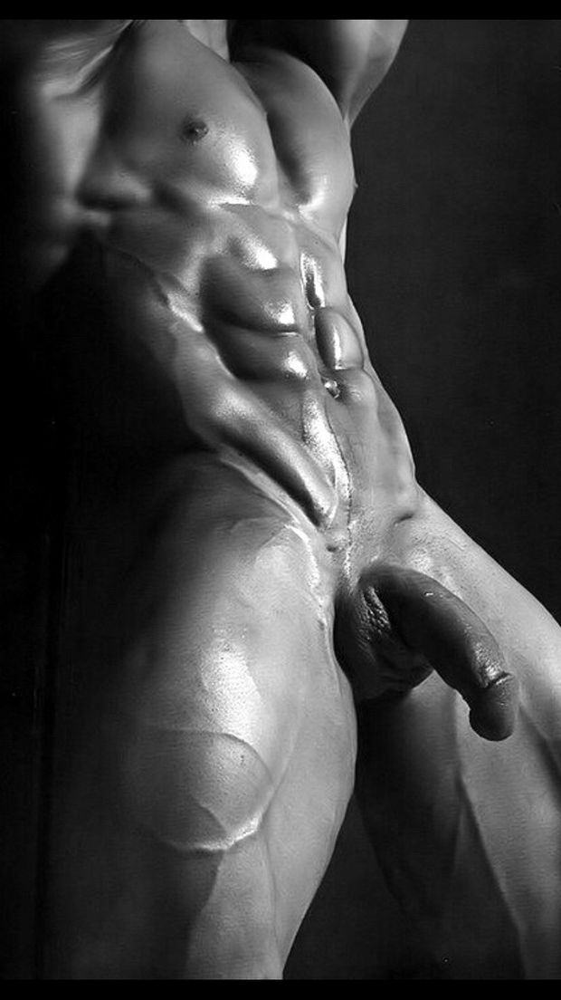 Muscle and cock.