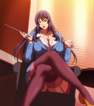 Hentai - Kyonyuu Hitozuma Onna Kyoushi Saimin