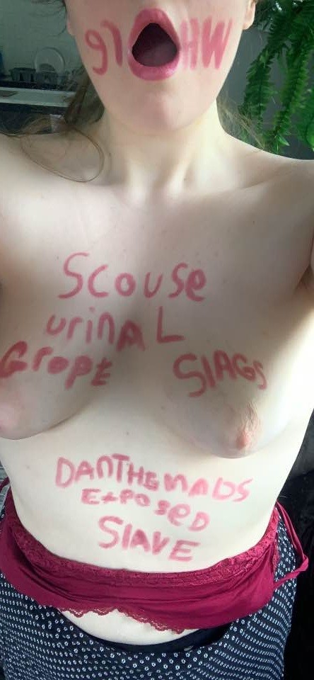 Humiliated slave