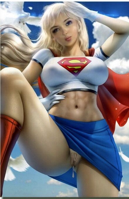 Superwet supergirl