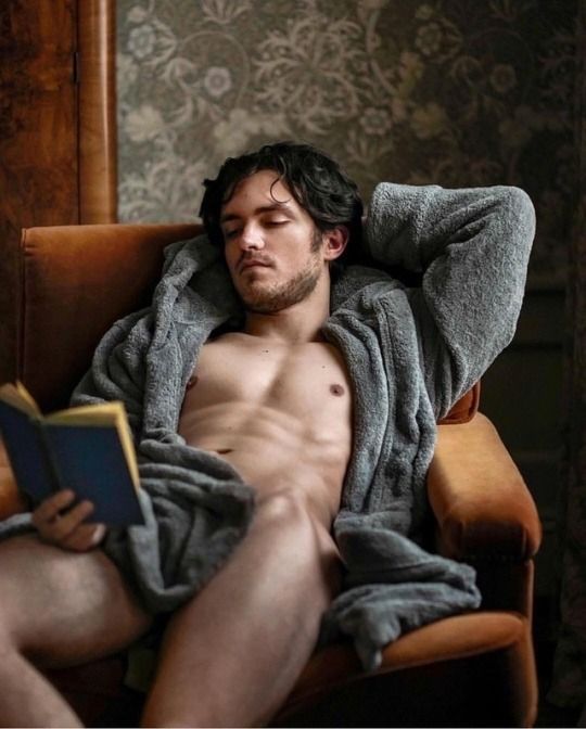 man reading