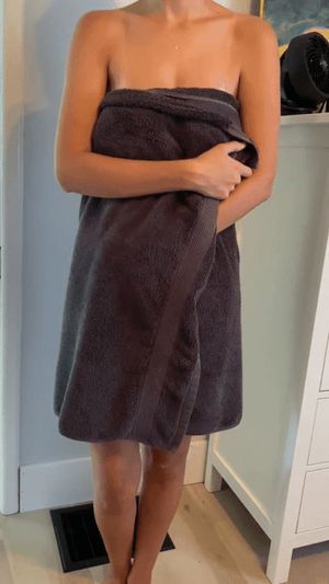 After shower