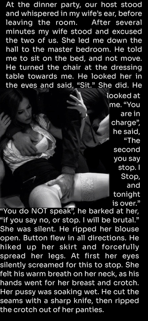 We’re invited to a dinner party.