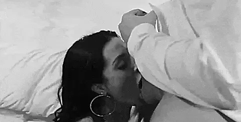 azul hermosa licking balls and gets facial