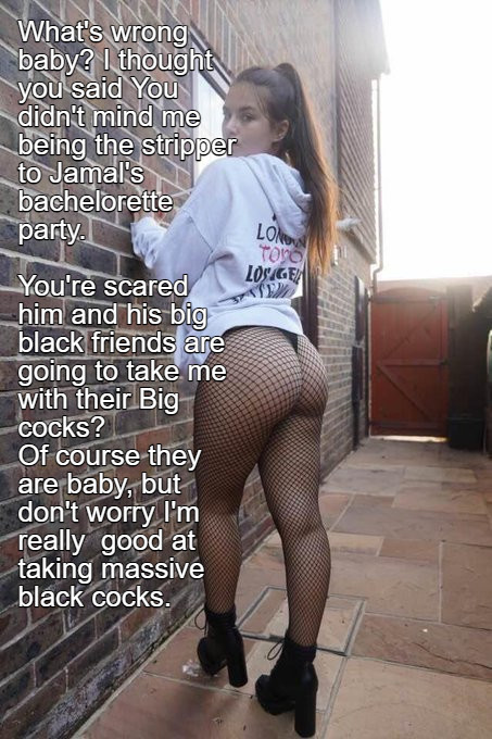 you tried to stop her from doing it still, but having a boner didn't help your argument