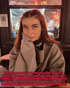 you had to try really hard not to cum when she said that