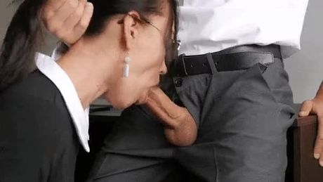 every asian day dreams at the office