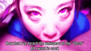 Whispers in the void tempt those pure of thought to sin of Flesh. Give in to the voice in the Dark. Become one with the Flesh