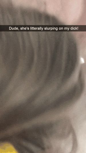 GF Slurping another dick