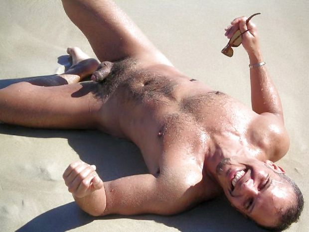 Nude Men At The Beach