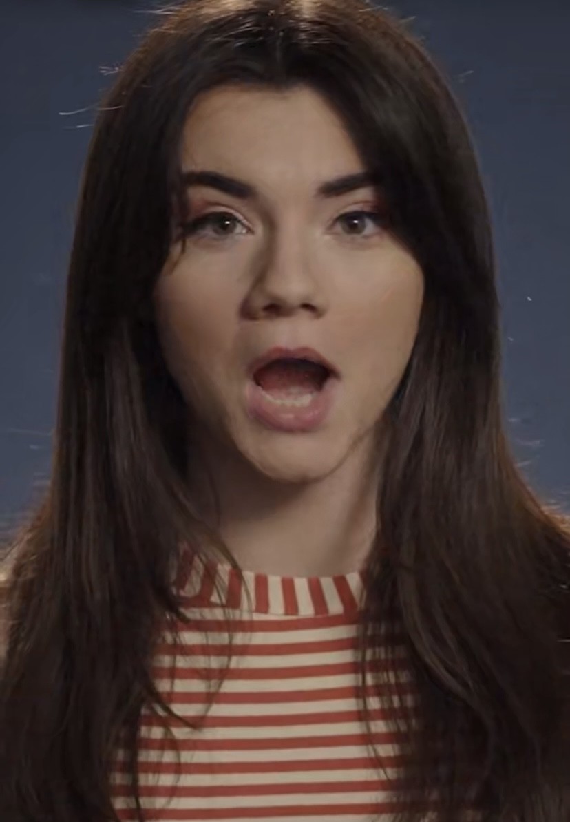 Mouth open for me