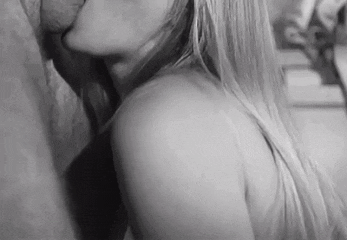 sucking balls close up