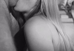 sucking balls close up