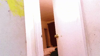 big ol booty out the shower