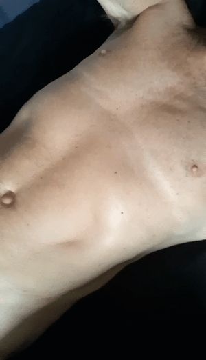 I'm tied down...how would you gratify my horny cock?