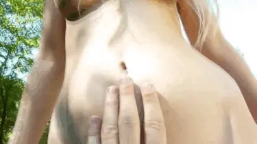 tasty blonde teen getting checked