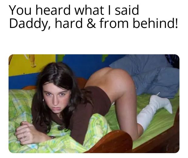 Daughter wants it hard