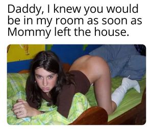 Daughter knows daddy