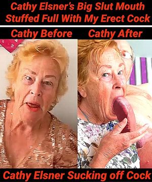 Neighbour Slut Cathy Sucking off My Big Erect Cock