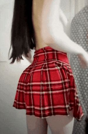 Plaid skirt