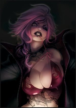 Ooo.. almost.. just one more little tug, then.. POP!! YIPPEE...! };}~