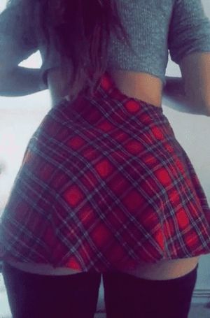 Plaid skirt