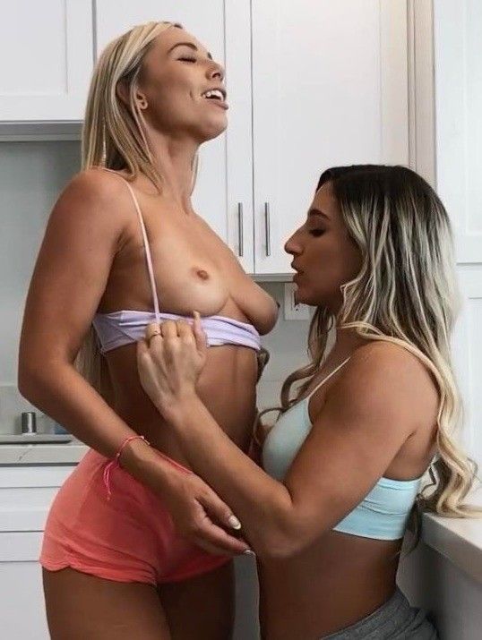 Girlfriends in shorts