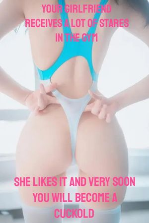 She will stay with you, but she cannot miss the opportunity to have fun with hot fit dudes from the gym