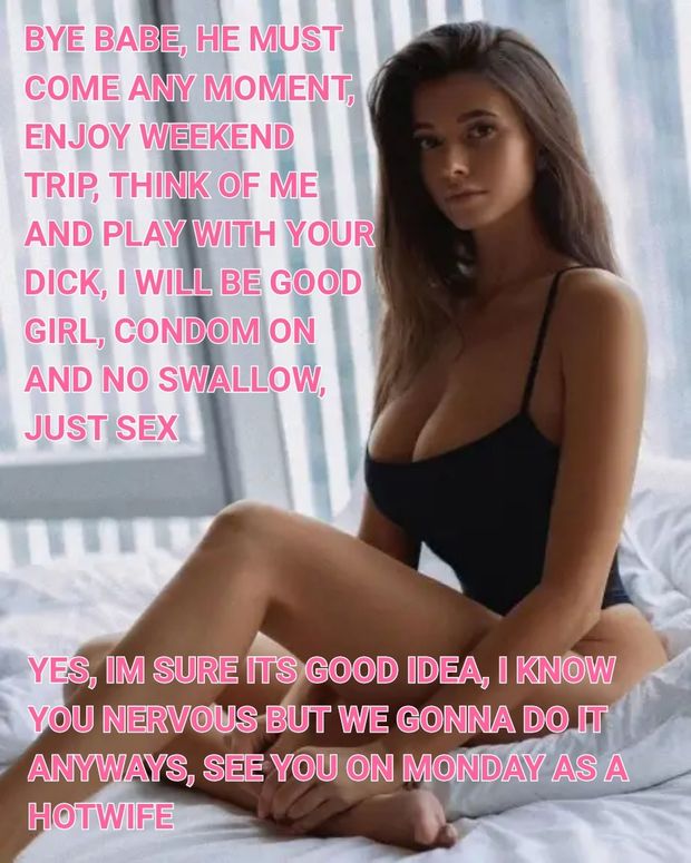It's not easy to comprehend that other man will fuck your wife, but your dick is standing hard when you think of that. This isonly beginning